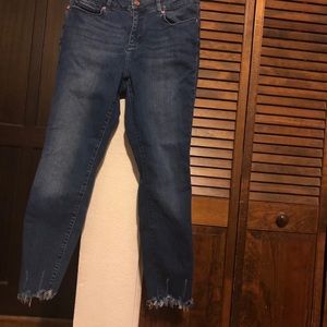 Ted Baker raw hem jeans